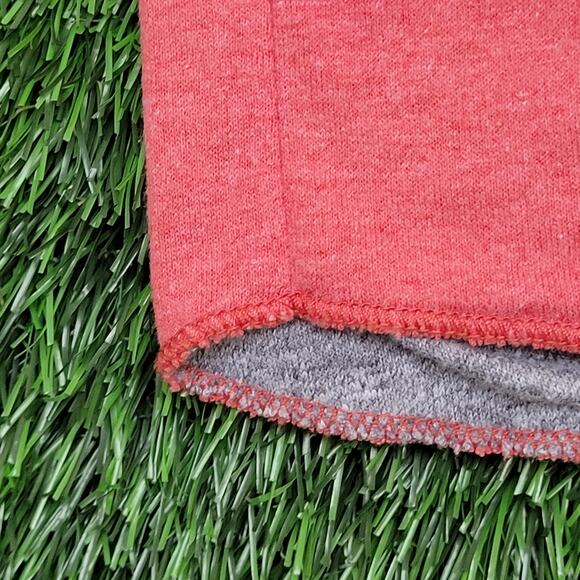 Vintage 80s Russell Athletic Reversible T-Shirt XS/S 16x27 Pinkish Red Gray USA - Picture 3 of 11